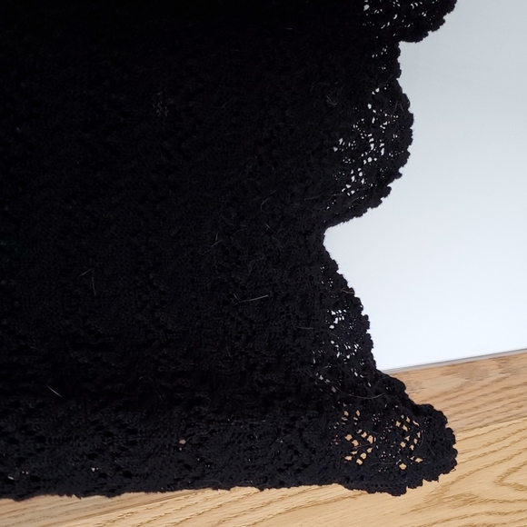 Ralph Laren black long knitted tank top, never worn, XS, fits tiny ladies - Picture 3 of 10